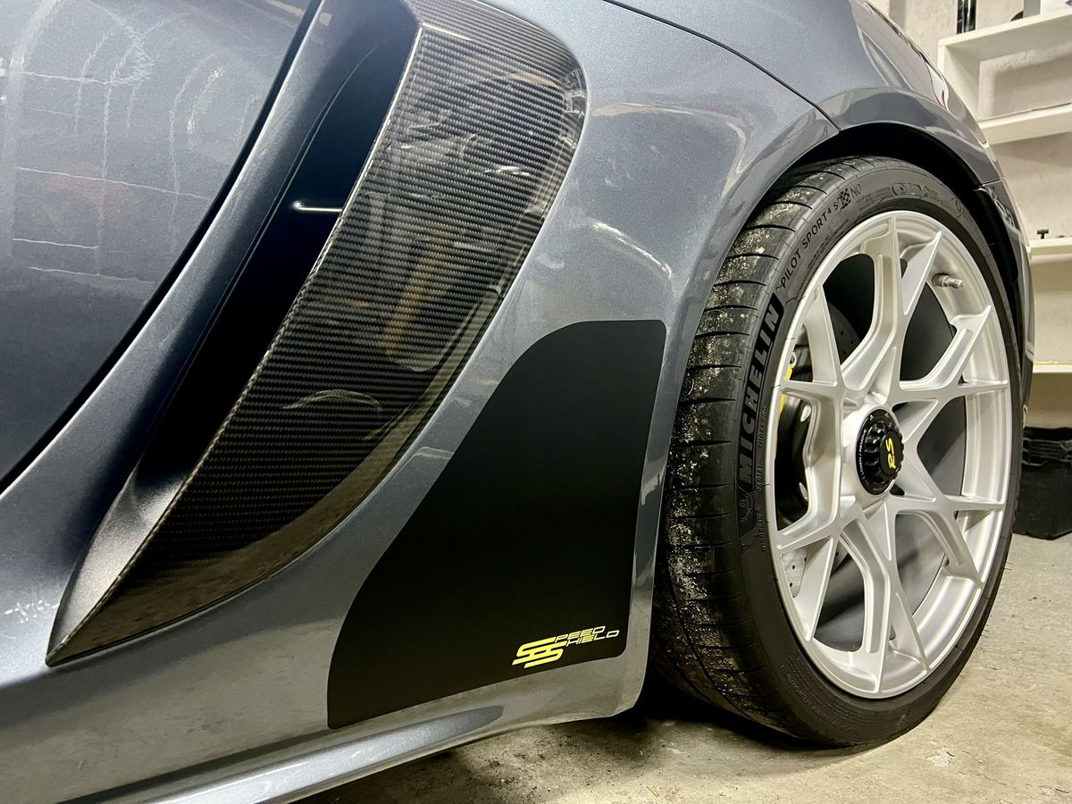 Speed Shield Stone Guards Precision-cut arch protection for the 981 and 718